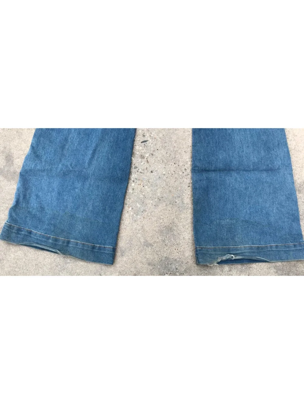 We The Free People Jeans Womens 27W Blue Denim High Rise Bootcut Flared Boho